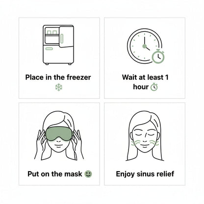 Cold Therapy Gel Mask - Special New Year Offer